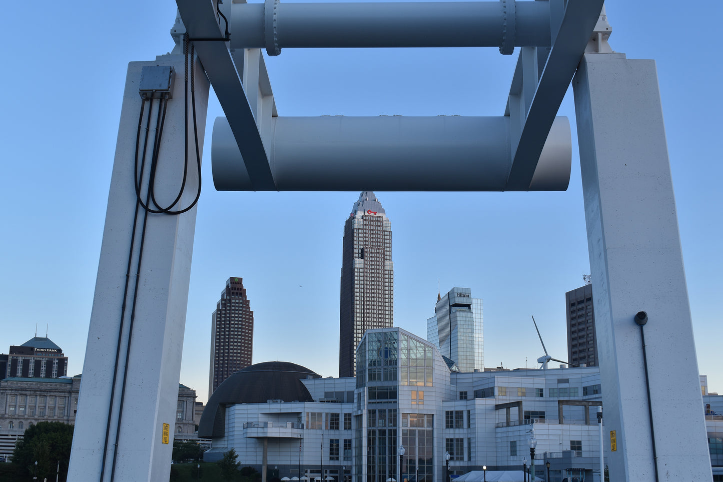 Close Shot Of The Bridge