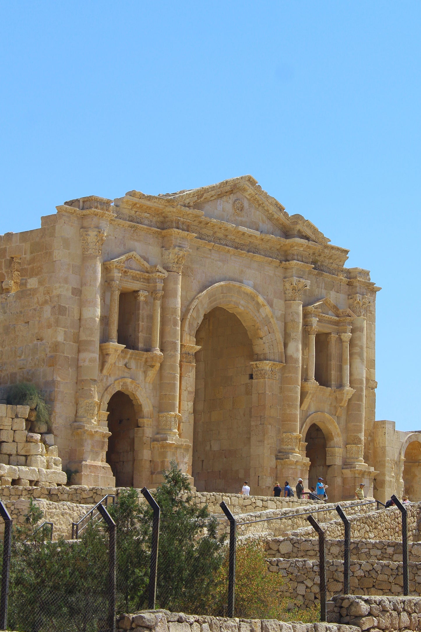 Ancient Citadel In Jordan