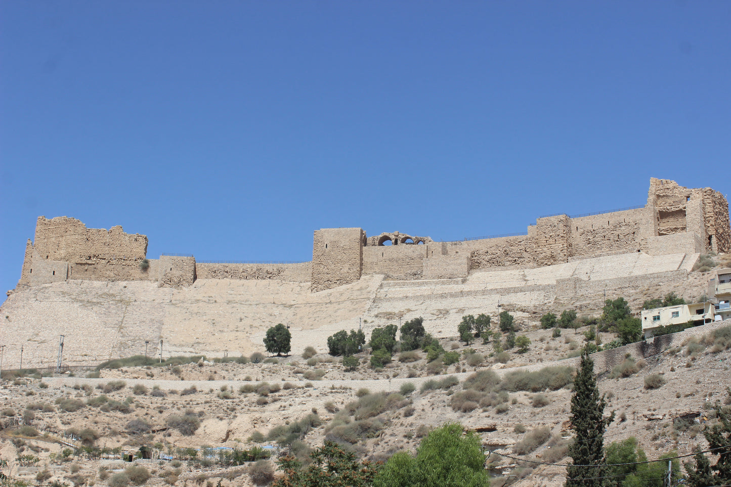 Karak Citadel view