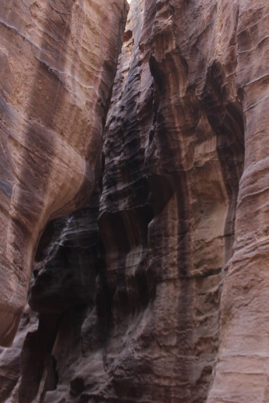 Narrow Aisle in Petra Mountain 3